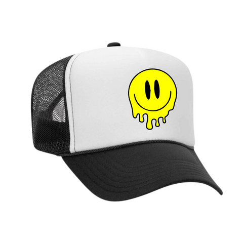 Melting Smiley Trucker Hat