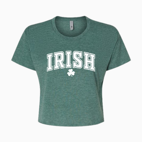 "IRISH" Crop Tee