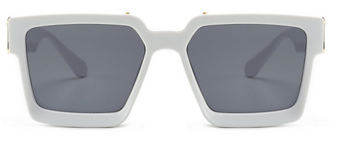 LOUIS VUITTON Z1166E Monogram 1.1 Millionaire Eyewear sunglasses acetate  White